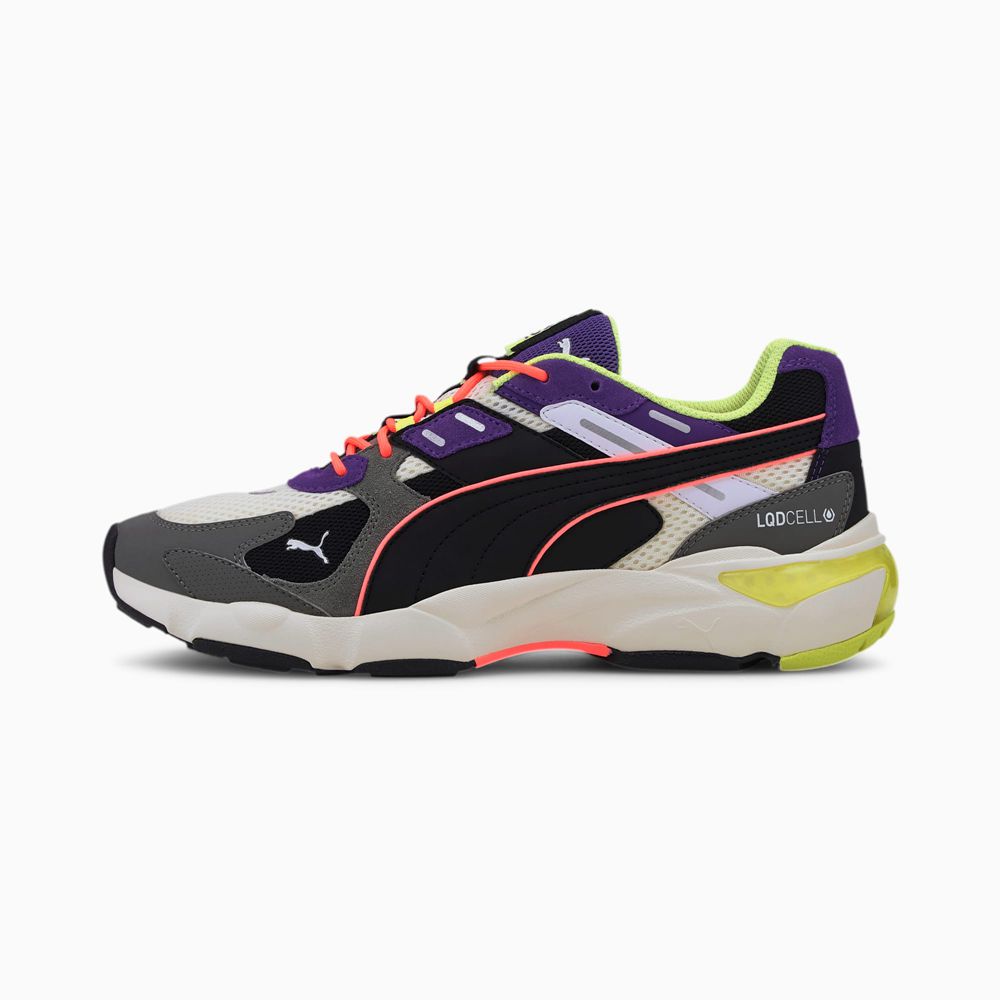 Puma LQDCELL Extol Archive Férfi Sportcipő - Fehér/Lila ( Hungary - PRGHO8204 )